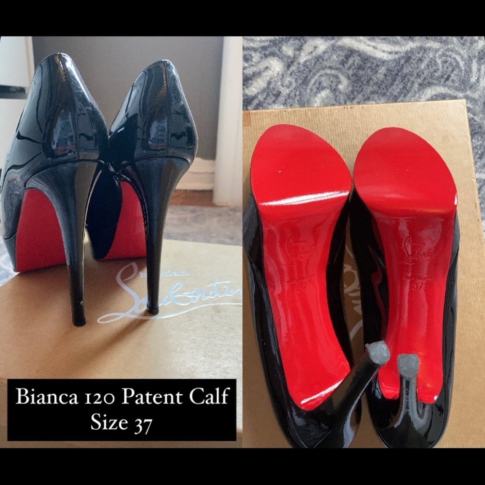 Bianca 120 Patent Calf